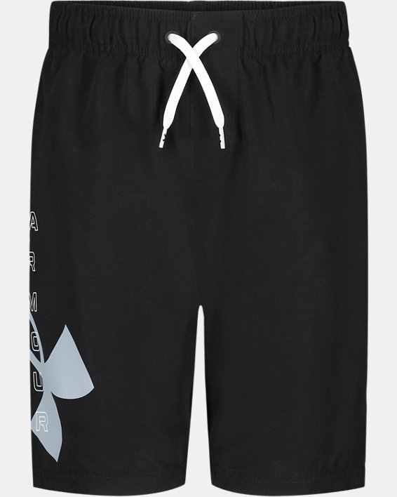 Boys' UA Velocity Volley Shorts, Black, pdpMainDesktop image number 0